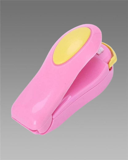 Portable Small Heat Sealer Mini Sealing Machine for Food Storage Vacuum Bag, Chip, Plastic, Snack Bags, Package Home Closer Storage Tool (Multicolour)